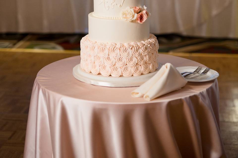 Bittersweet Pastry tiered cake