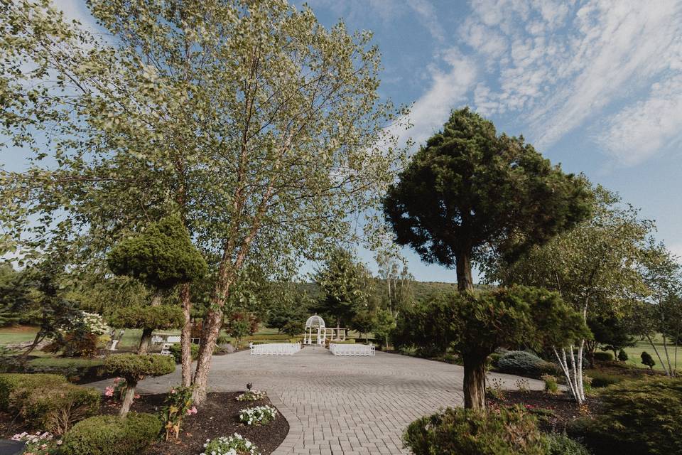 White Gazebo - Ceremony Space