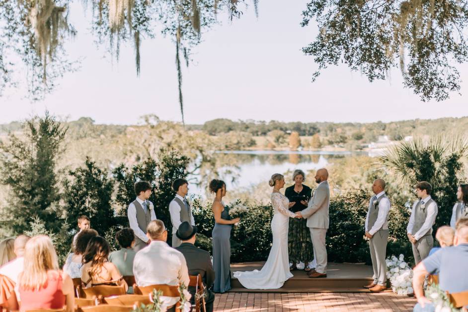 View of the Lake View Ceremony