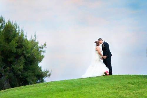 Golf course photoshoot