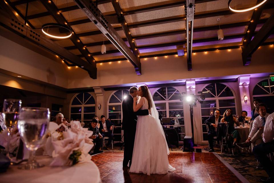 First Dance in Ballroom