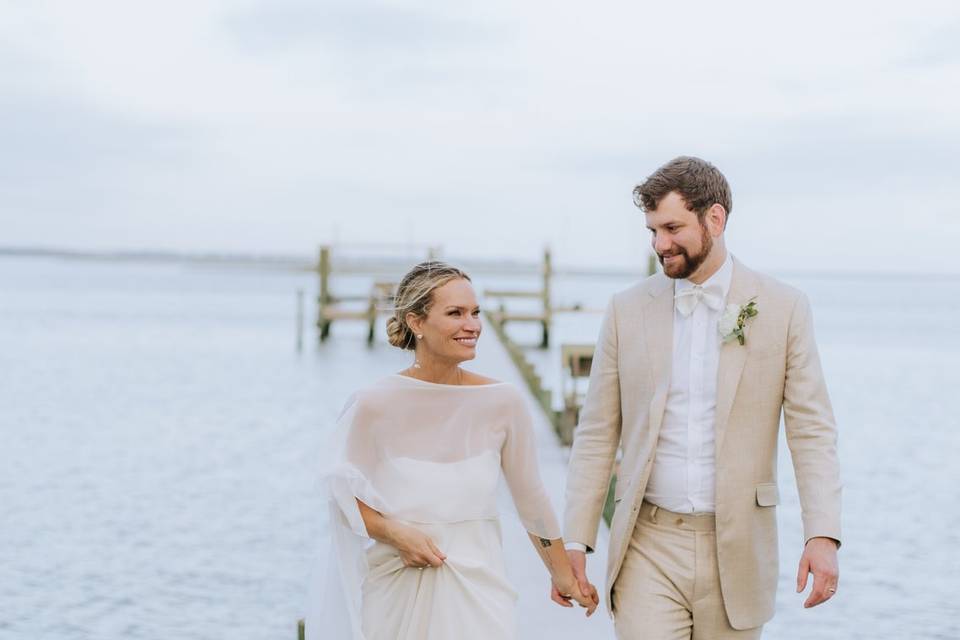 Coastal wedding