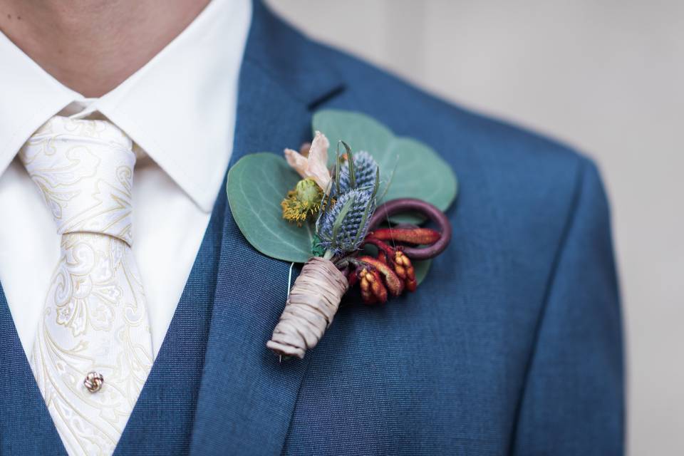 Sample boutonniere