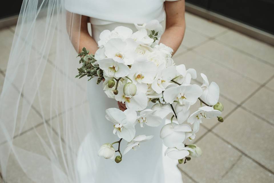 Orchid Bridal Bouquet