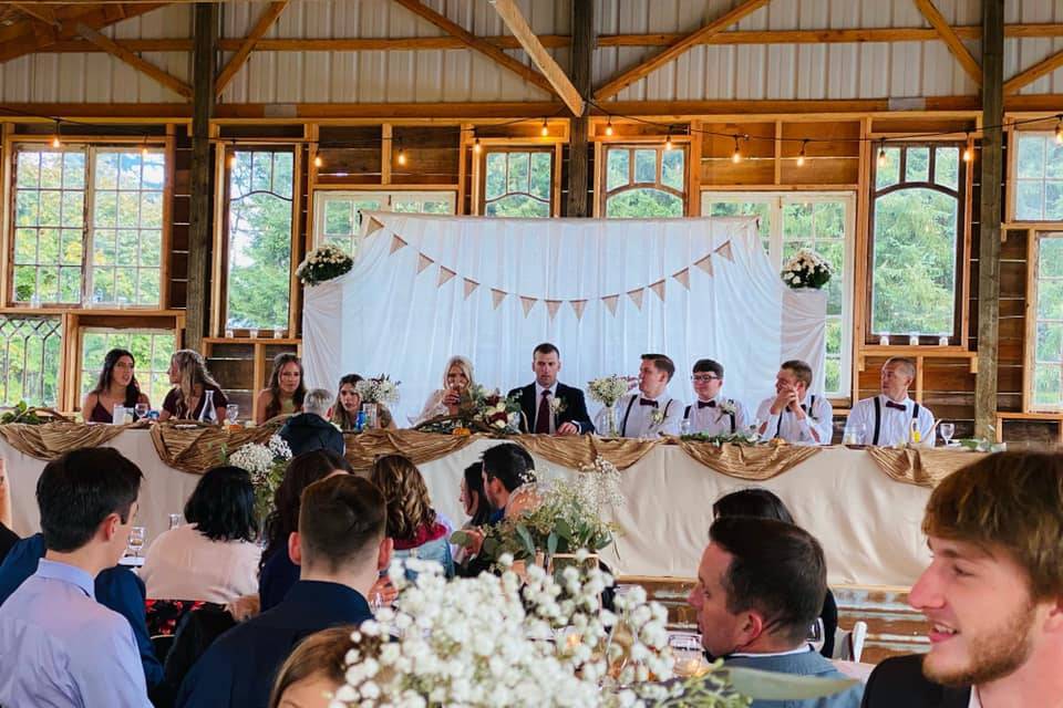 Head table