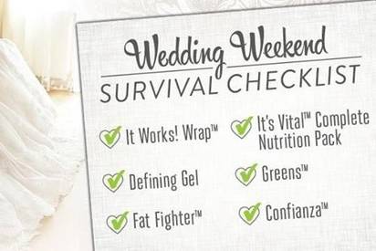 Message me about all of these amazing products that will help you look and feel your best on your big day, and every day!!
