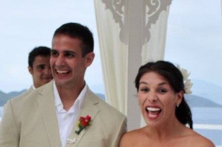 Happy couple
