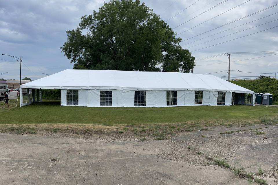 30x100 with French windows