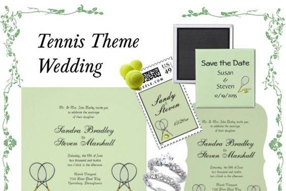 Tennis Theme Wedding Suite