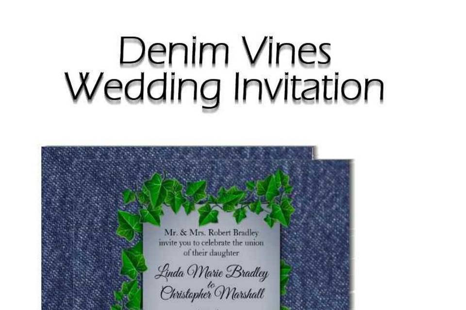 Denim Vines Wedding Suite