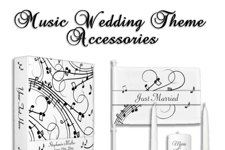 Music Wedding Suite White