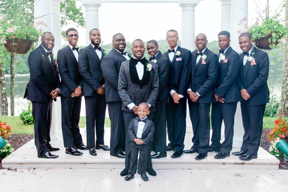 Groom & groomsman