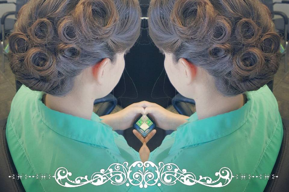Old classic updo