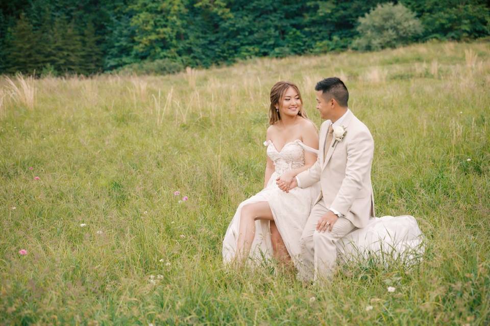 Bride + Groom Couples Session