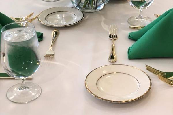 Elegant table setting