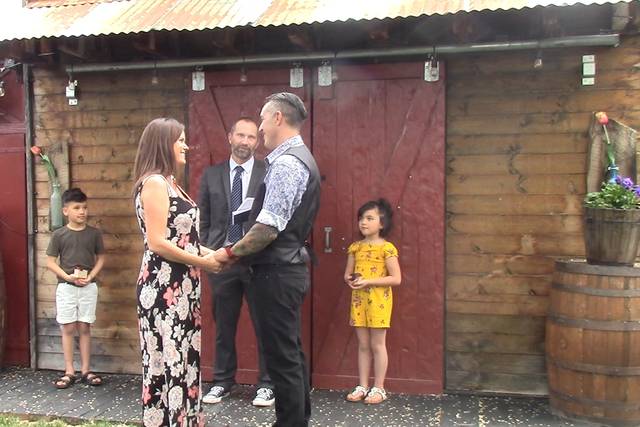 Wedding couple