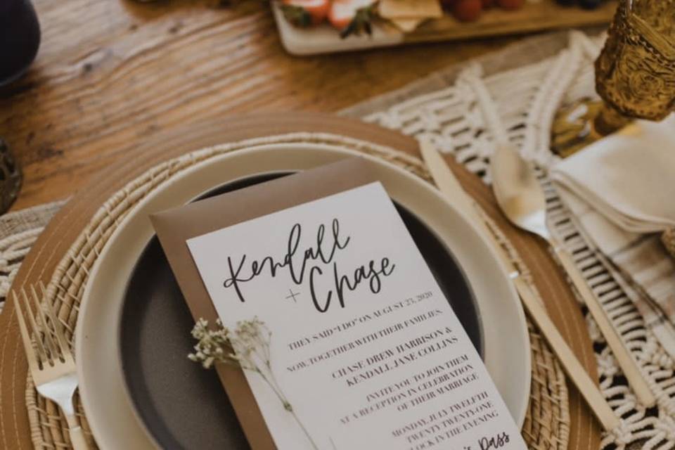 Tablescape Details