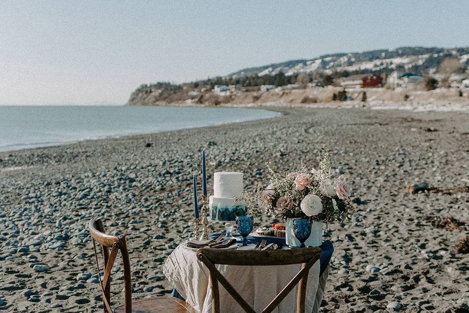 Elopement Bishops Beach, Homer