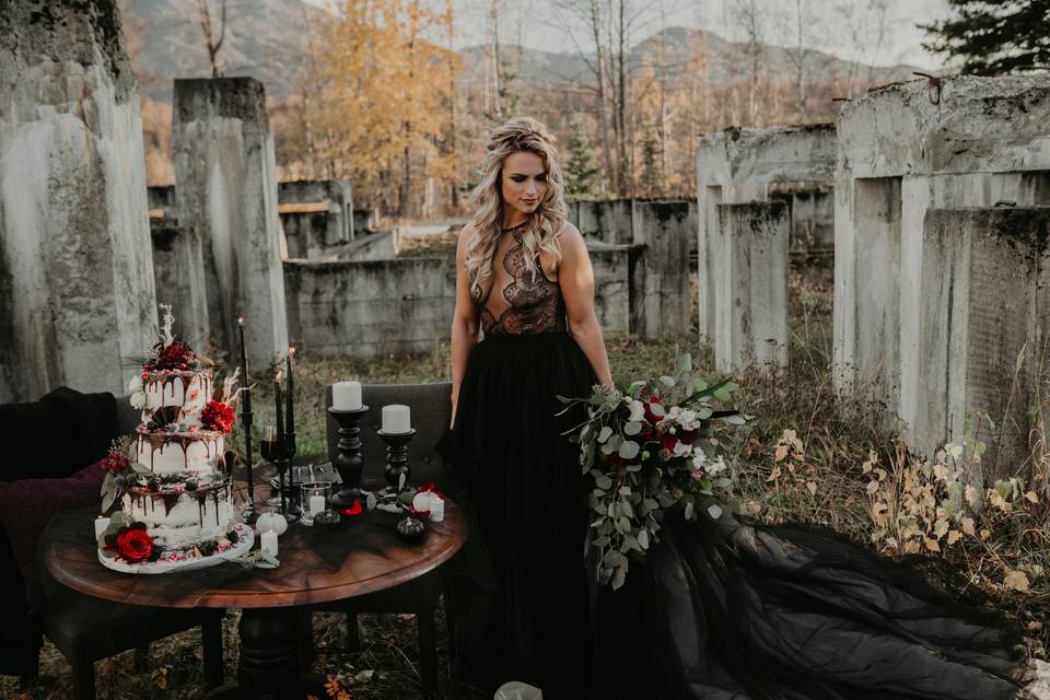 Halloween wedding