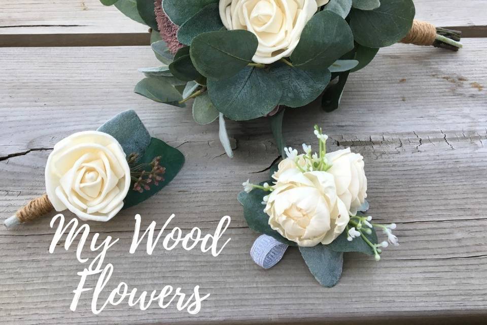 Eucalyptus Bridesmaid Bouquet