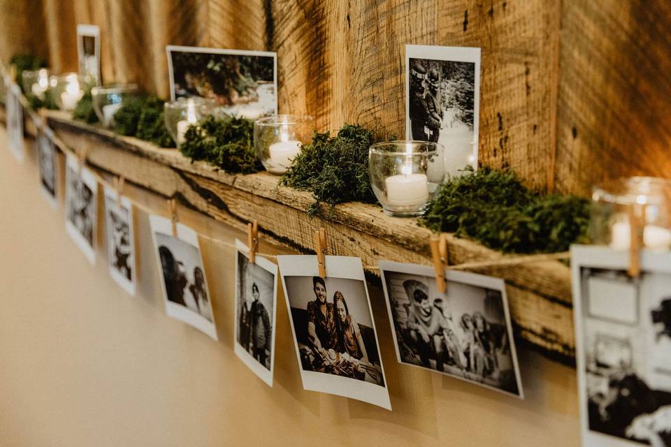 Restaurant Fireplace Mantle