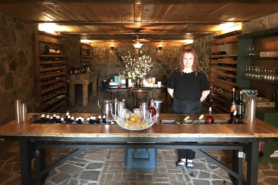 Wine cellar bar