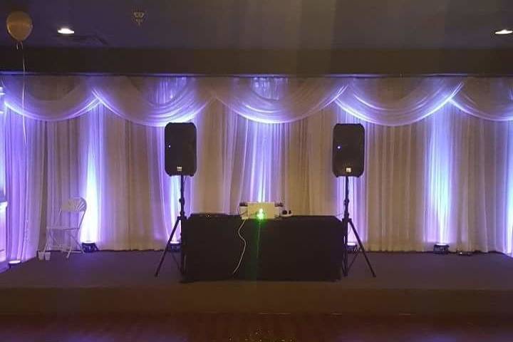 Wedding dance floor