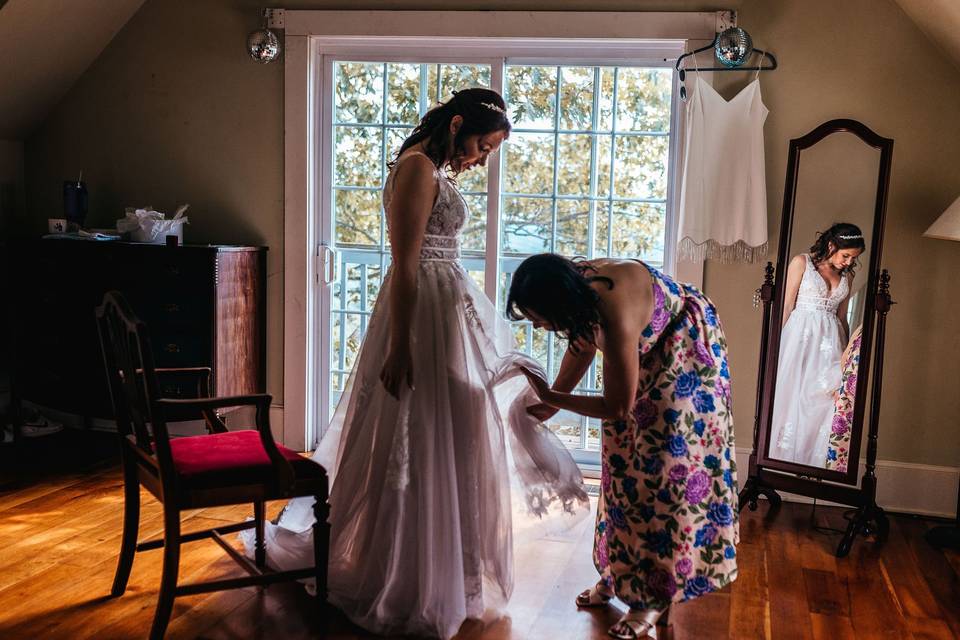 Getting Ready with Mom