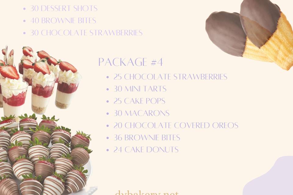 DESSERT PACKAGES