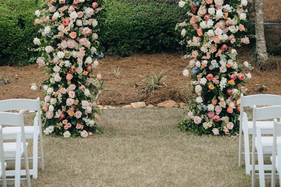 Ceremony florals