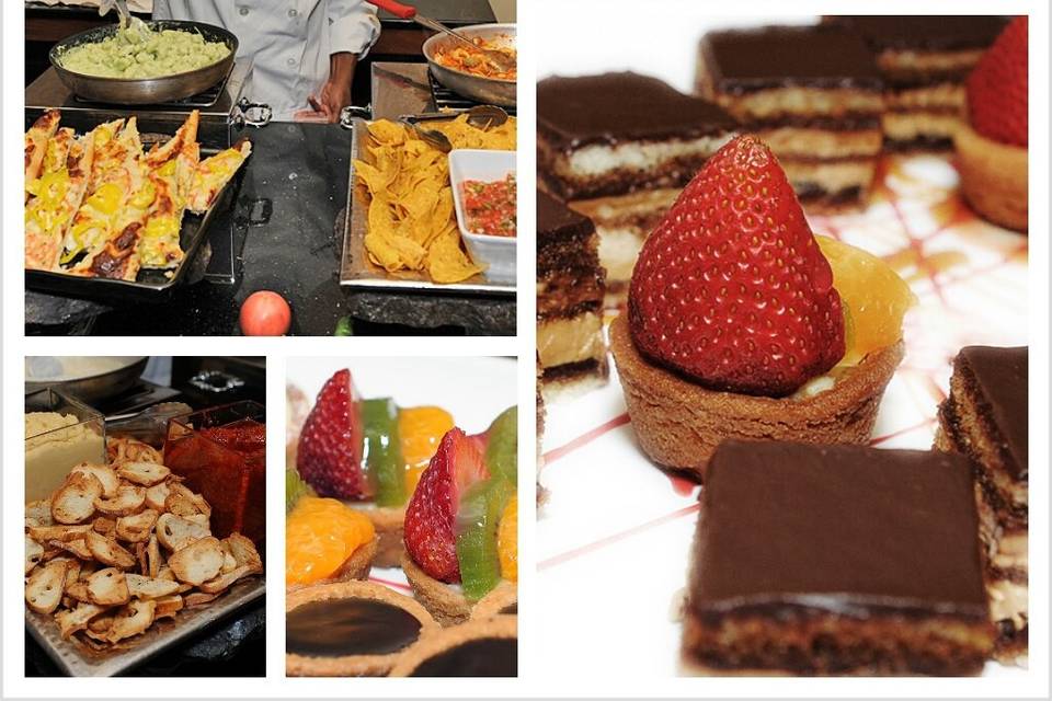 Catering photo session