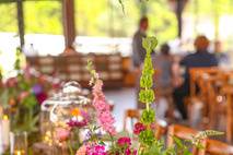 Flowers on table