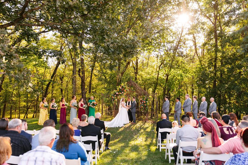 Sunset ceremony