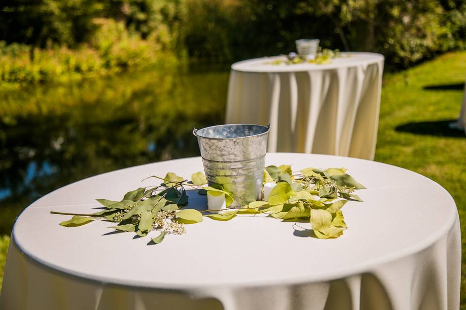 Rustic cocktail table