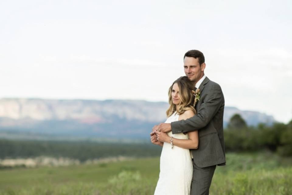 Bride and groom