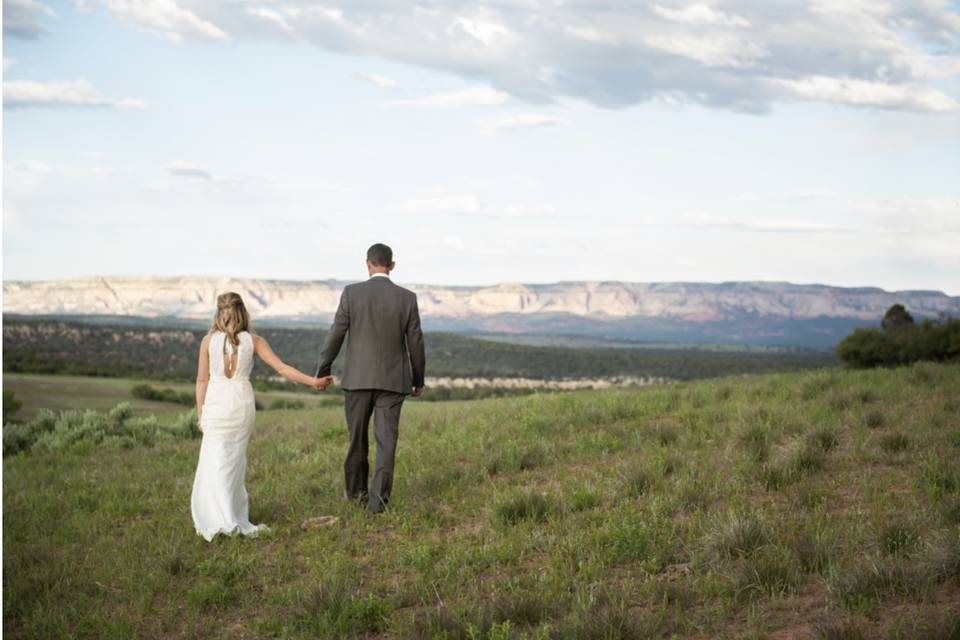 Bride and groom