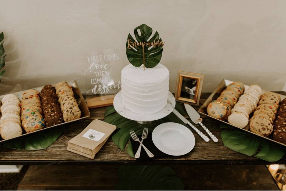 Dessert table