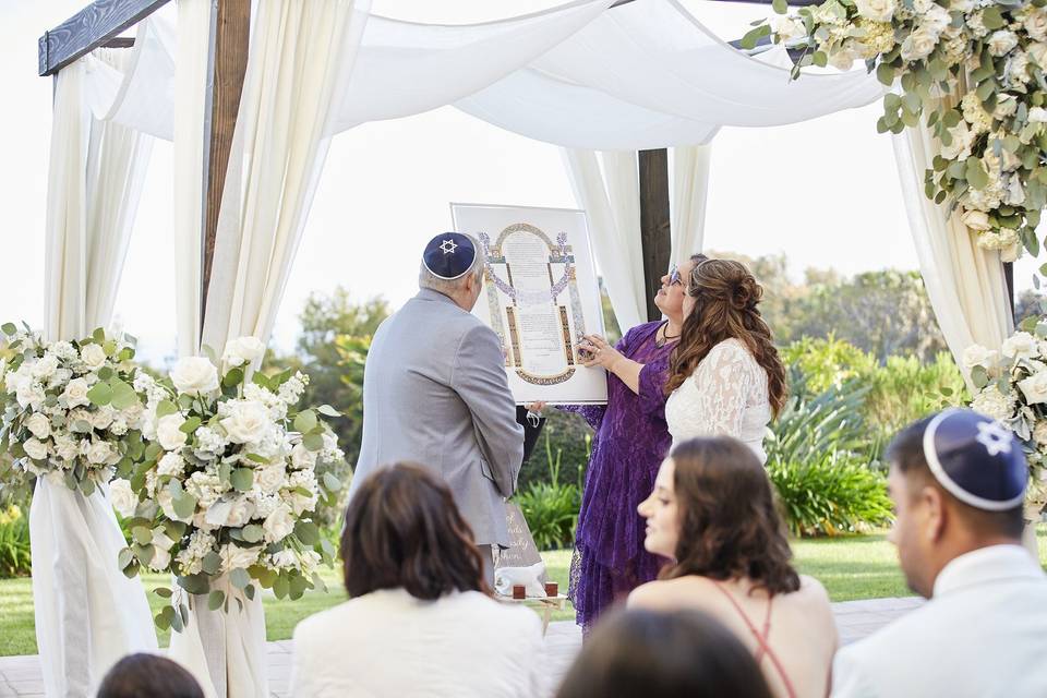 Reading the Ketubah