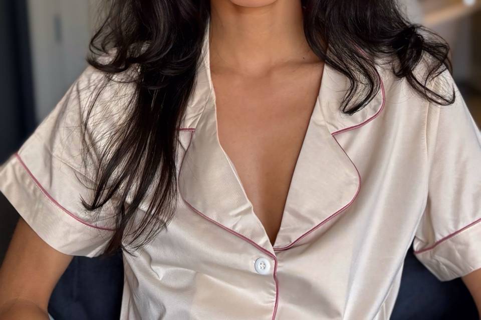Glam makeup