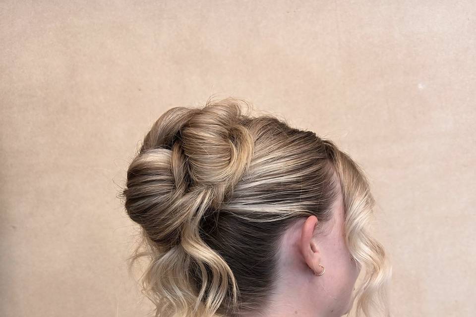 Trending updo