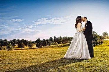 Couple kissing