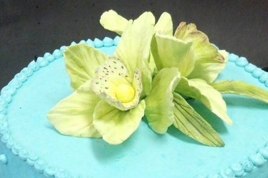 Vintage Orchids, Mini Cake for Showers, Birthdays, Intimate Dinner