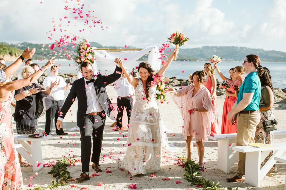 Destination wedding St Lucia