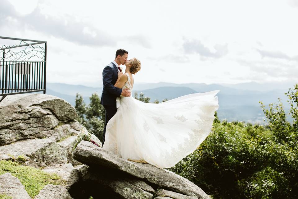 Mountain wedding