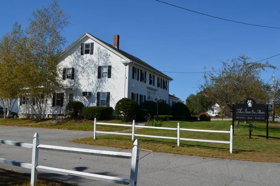 Exterior view of the The Inn on Main