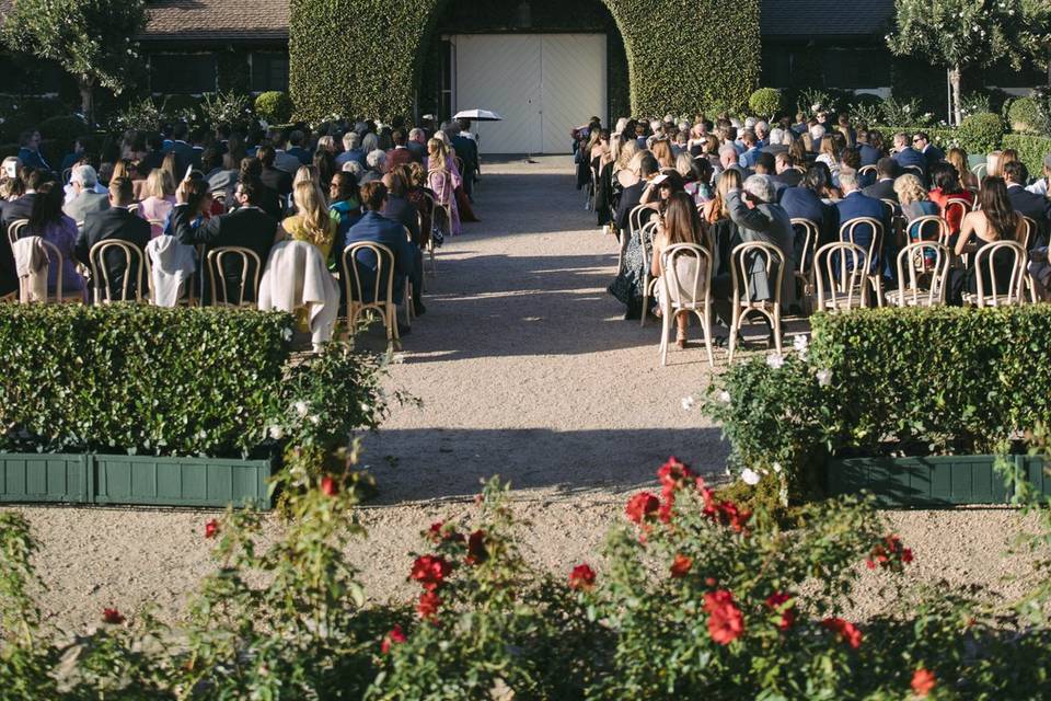 Barn ceremony