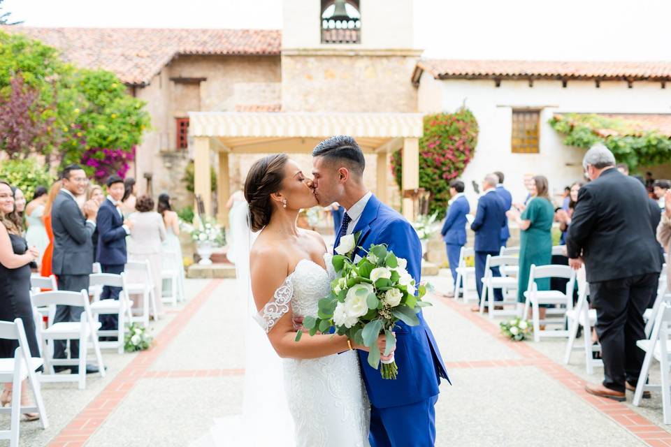 Carmel Mission Wedding