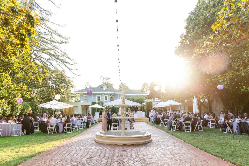 Golden Hour at the Reception