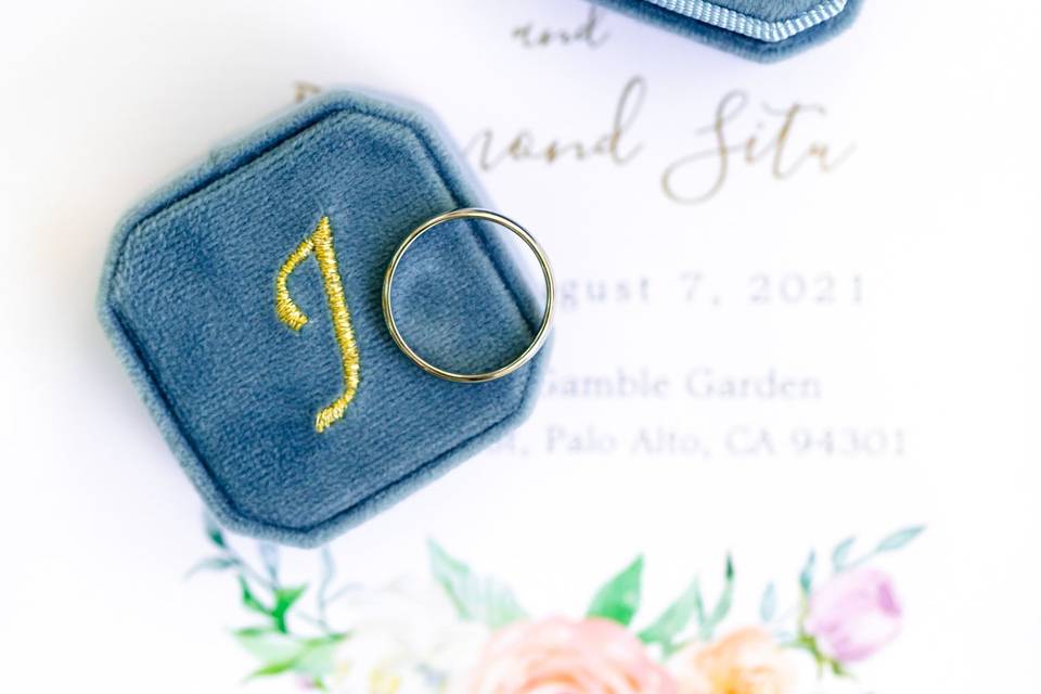 Wedding Ring + Invitations