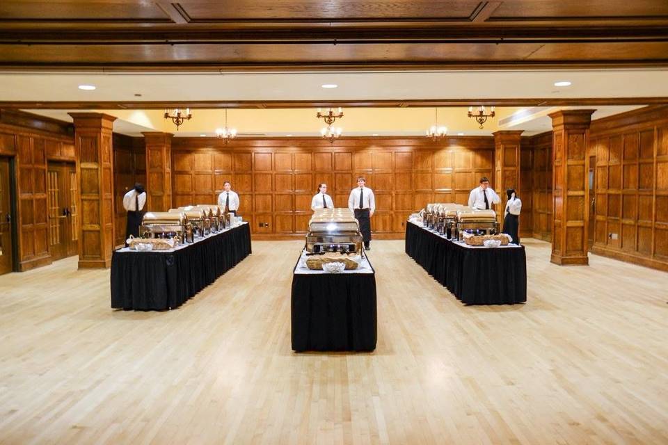 Catering area